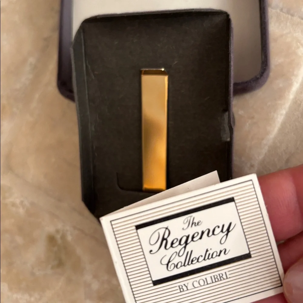 14K Gold over Silver Money Clip